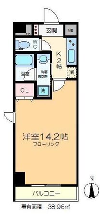 シュポール清澄白河の物件間取画像